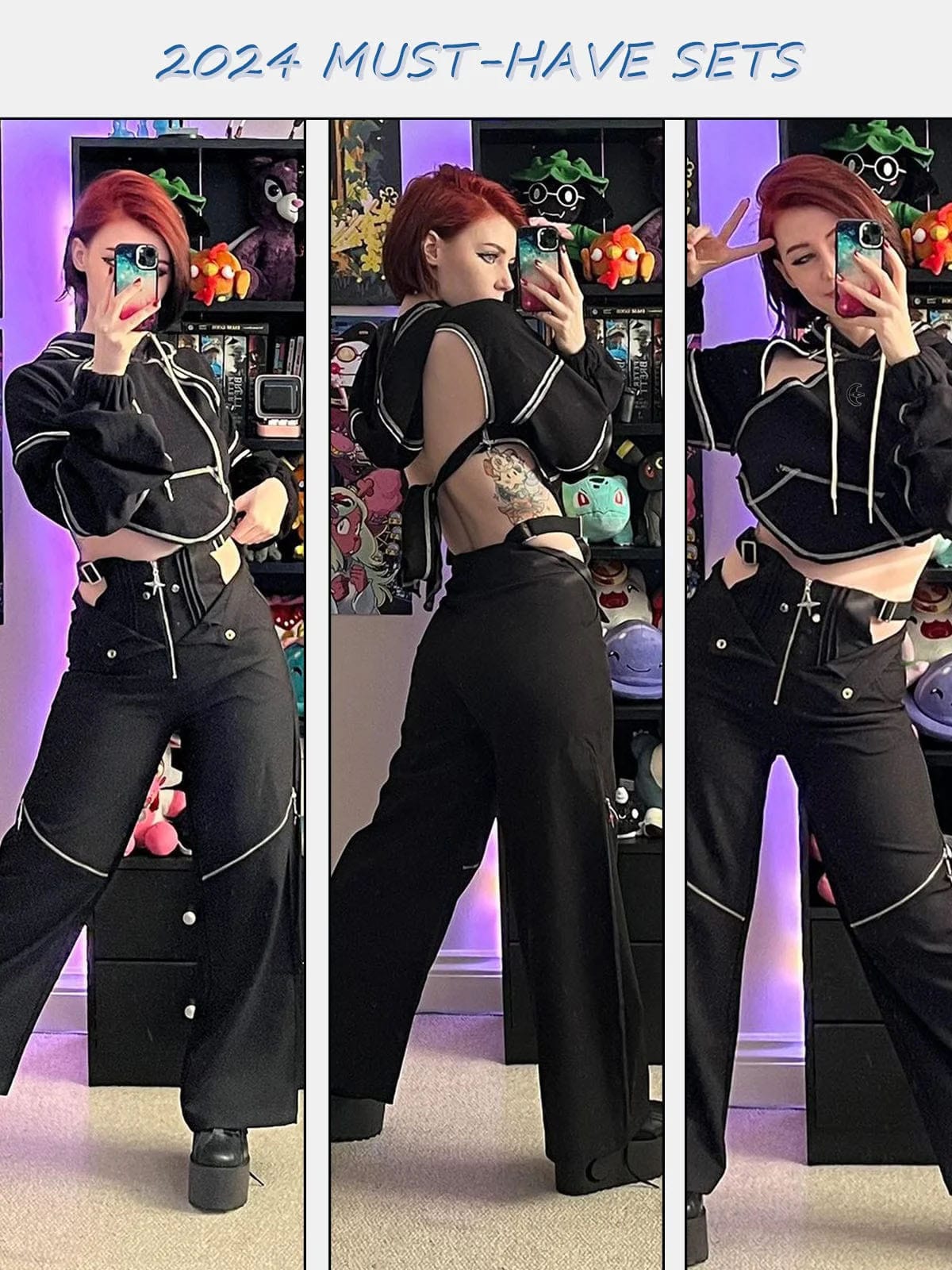 NEV Hollowed Back Tie-Bow Hoodie – nevstudio