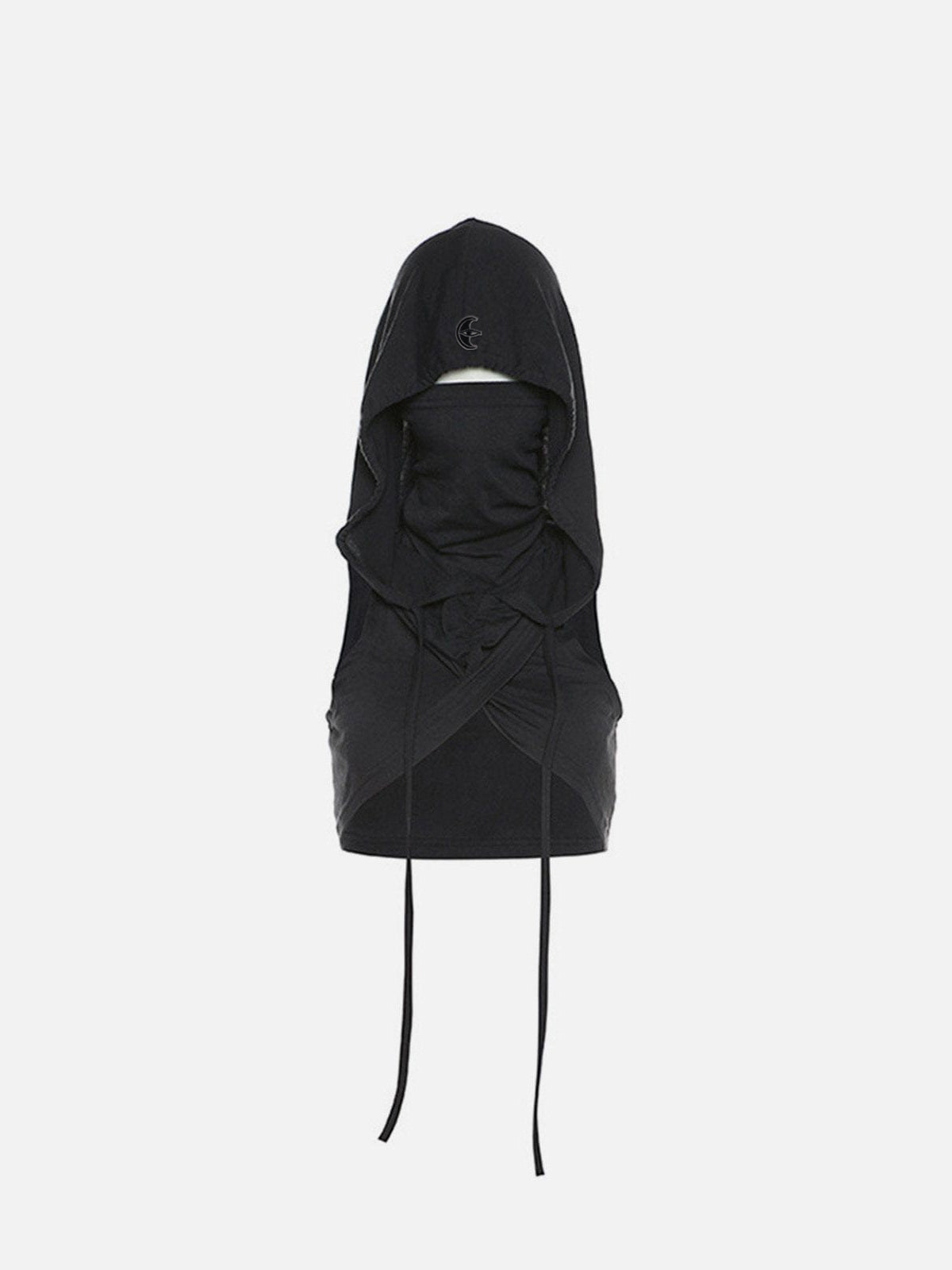 NEV Face-Covering Sleeveless Hoodie