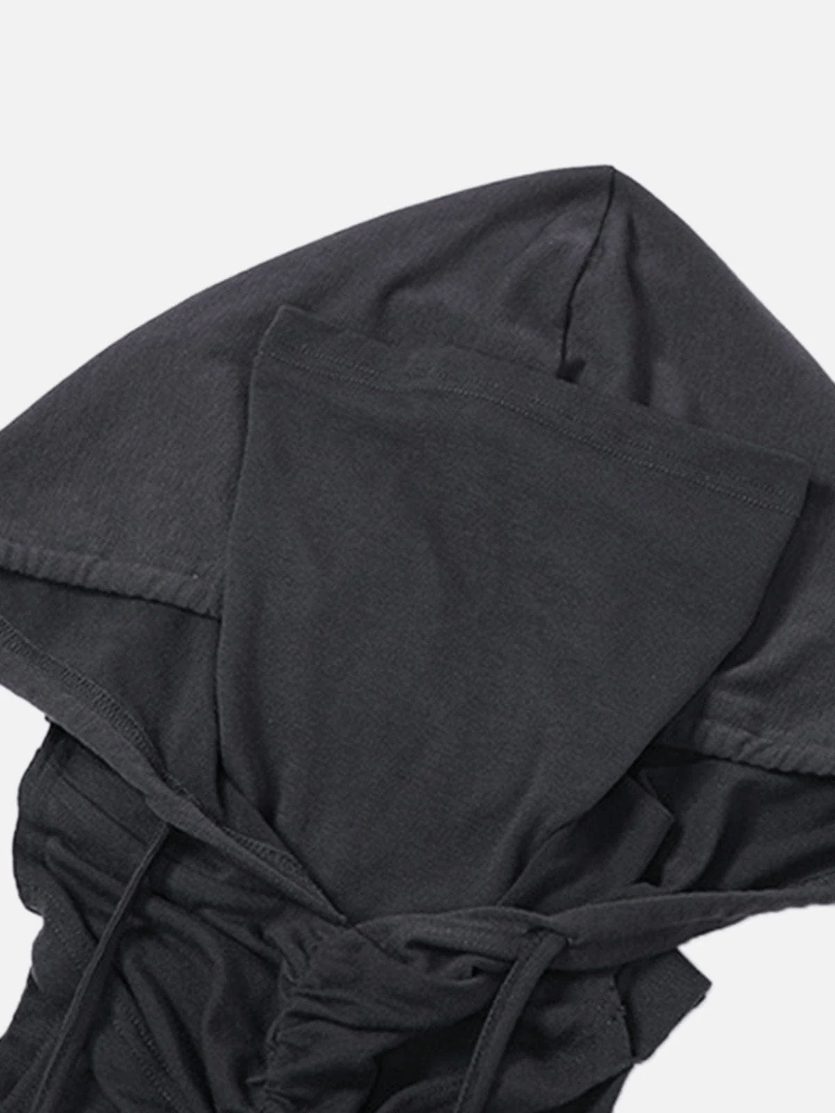 NEV Face-Covering Sleeveless Hoodie