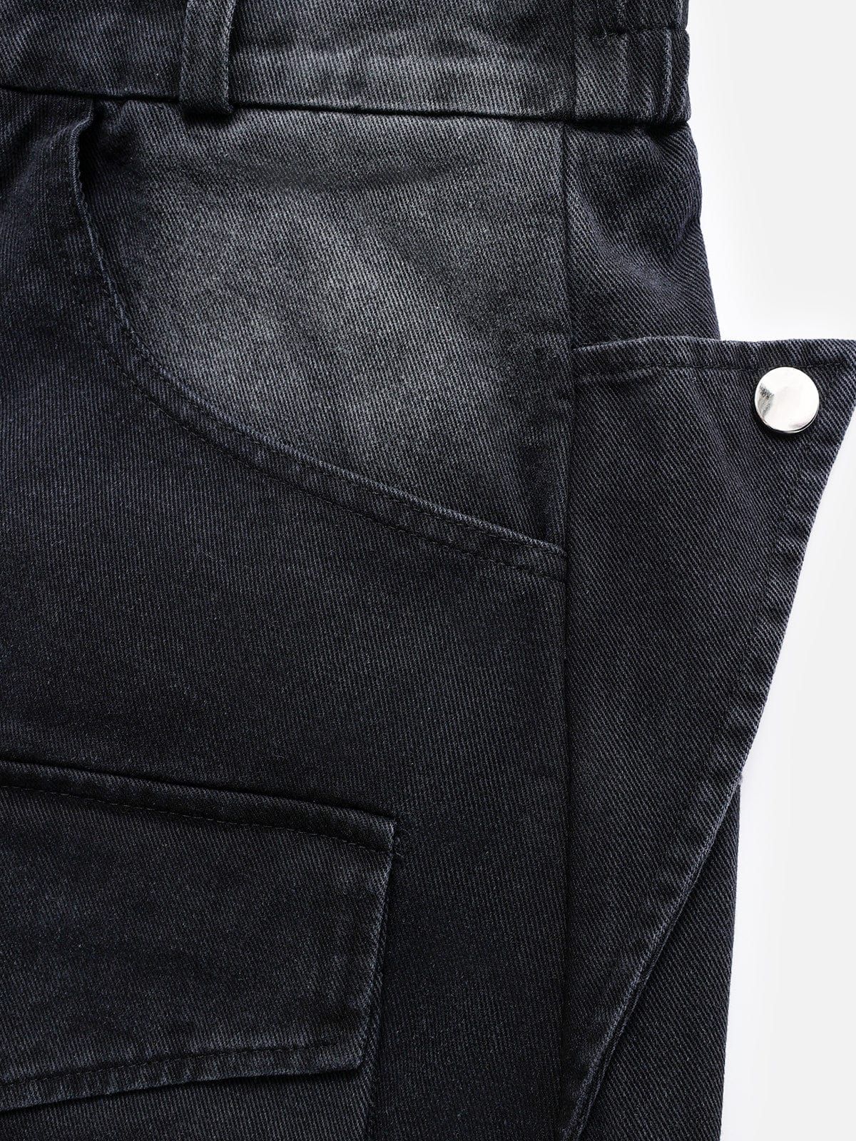 NEV Multi-Pocket Drawstring Jeans
