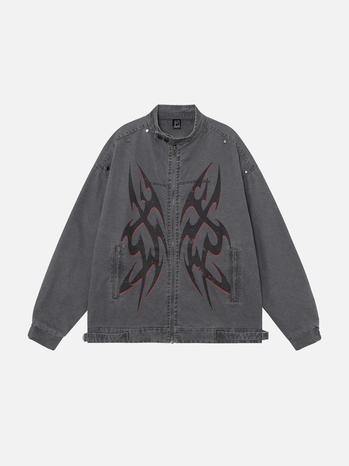 NEV Thorny Print Denim Jacket