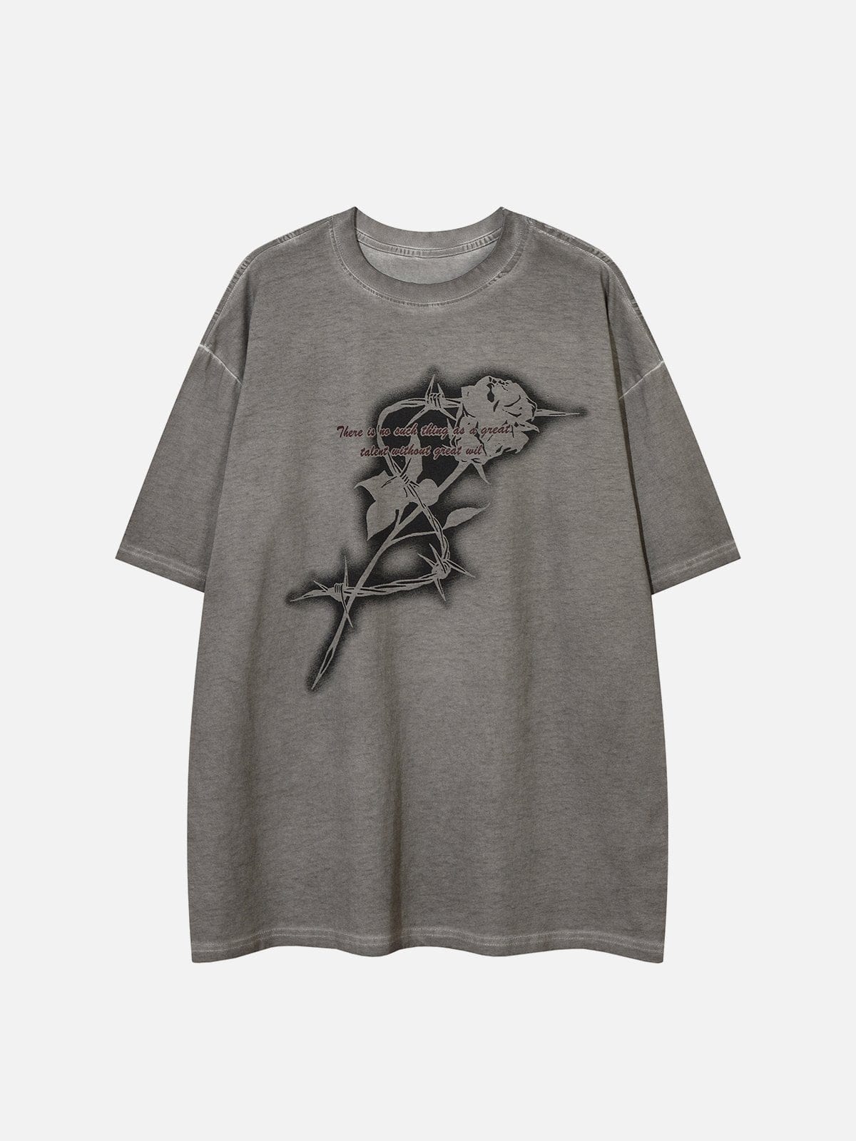 NEV Rose Print Washed Tee