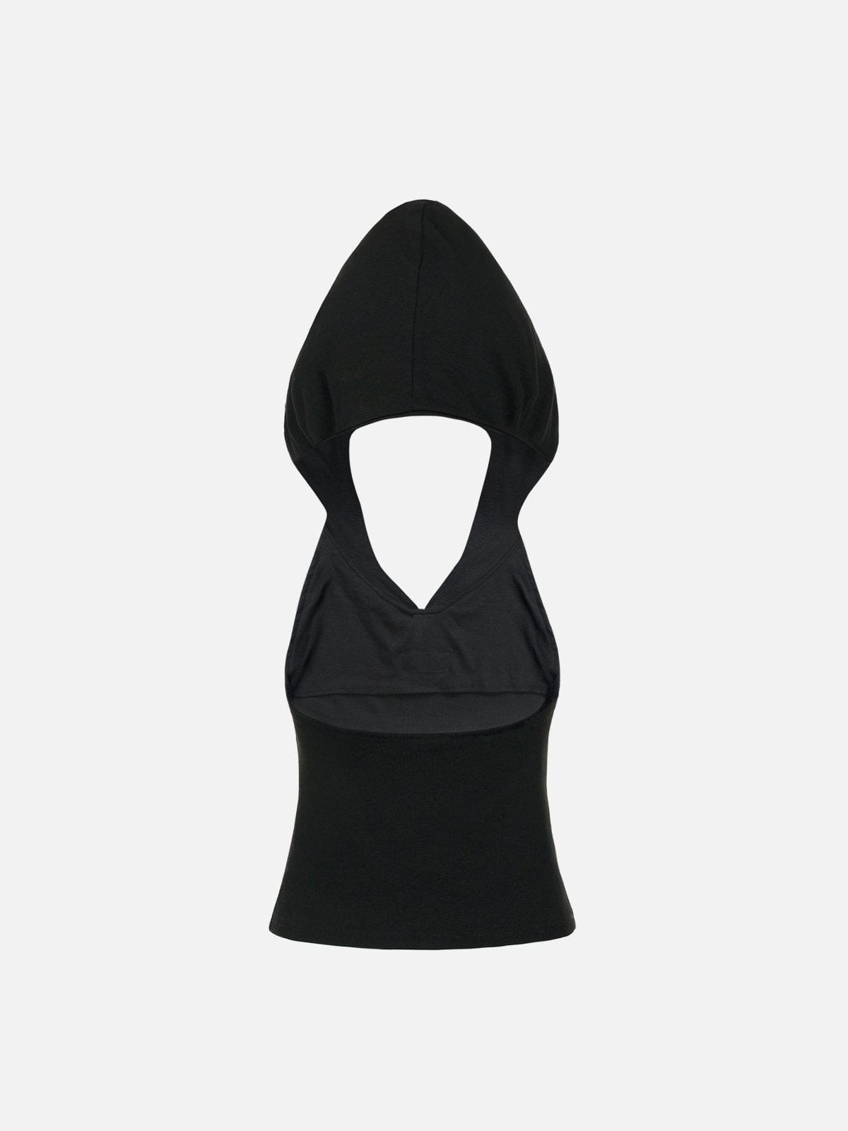 NEV Detachable Sleeve Hooded Tank Top