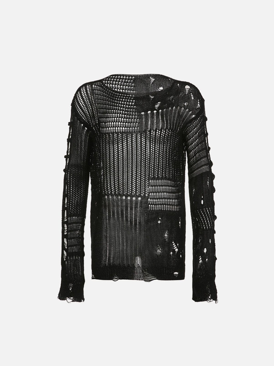 NEV Hollow Irregular Sweater – nevstudio