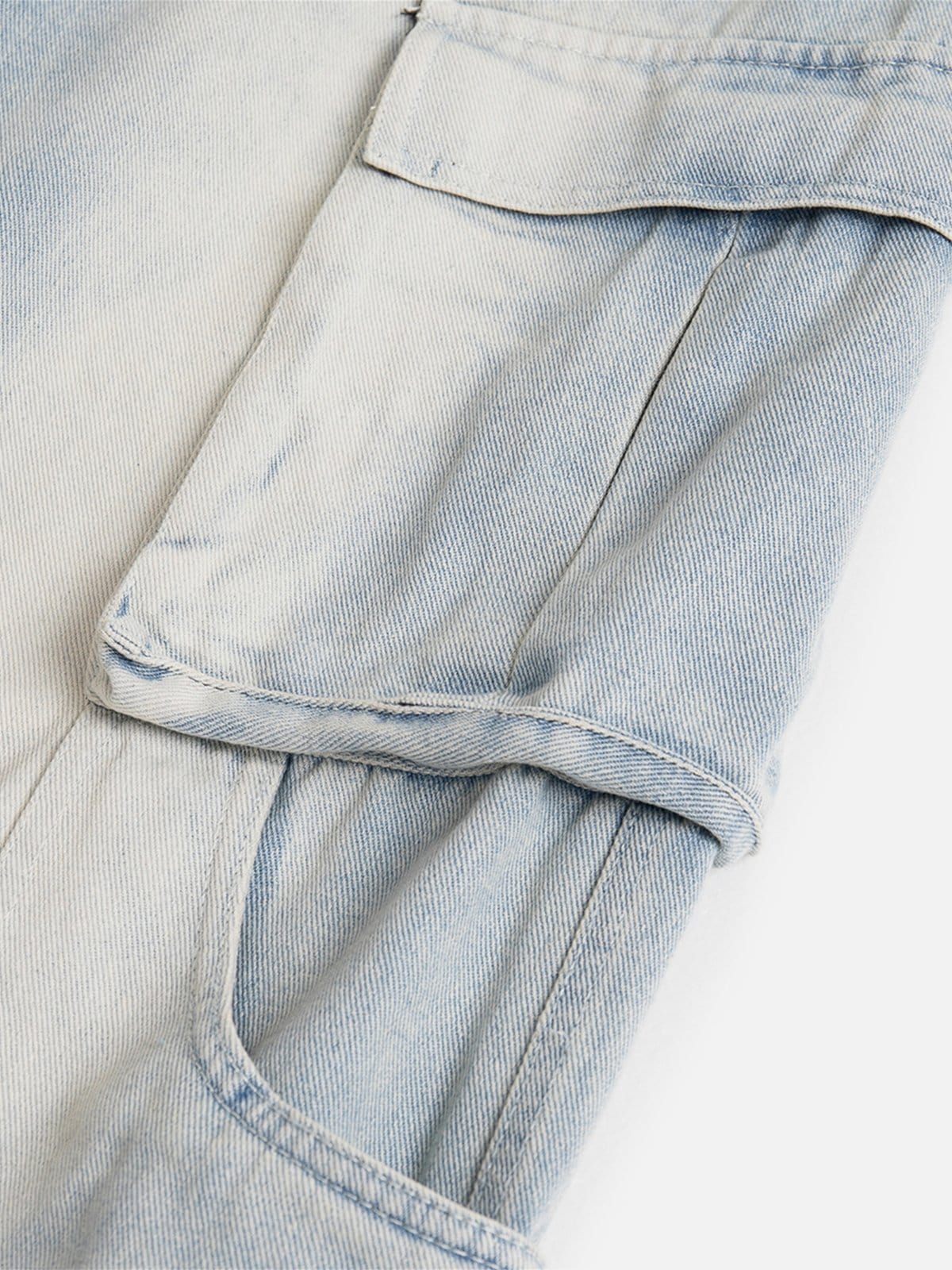 NEV Multi Pocket Washed Jeans