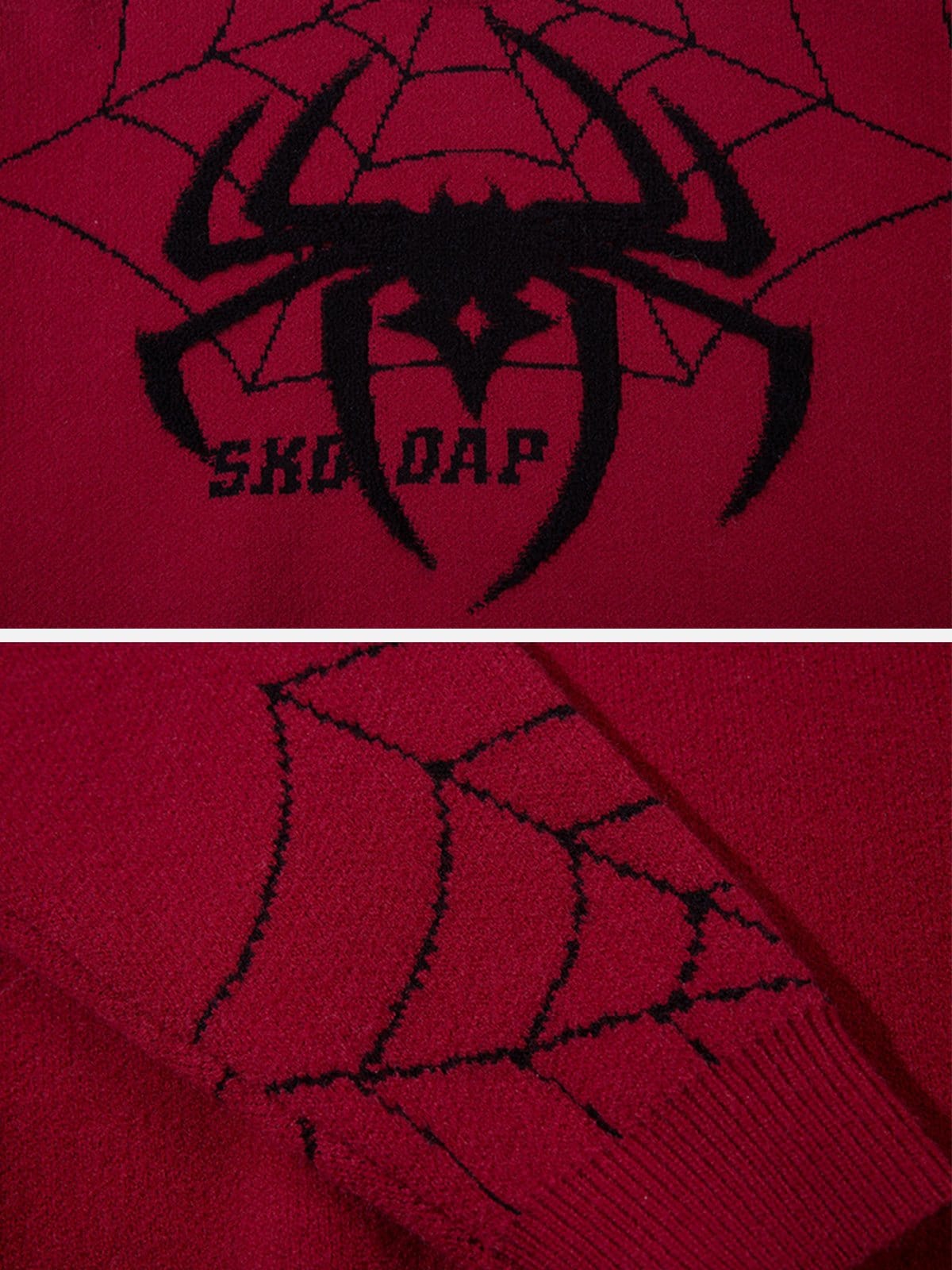 NEV Spider Web Jacquard Sweaters