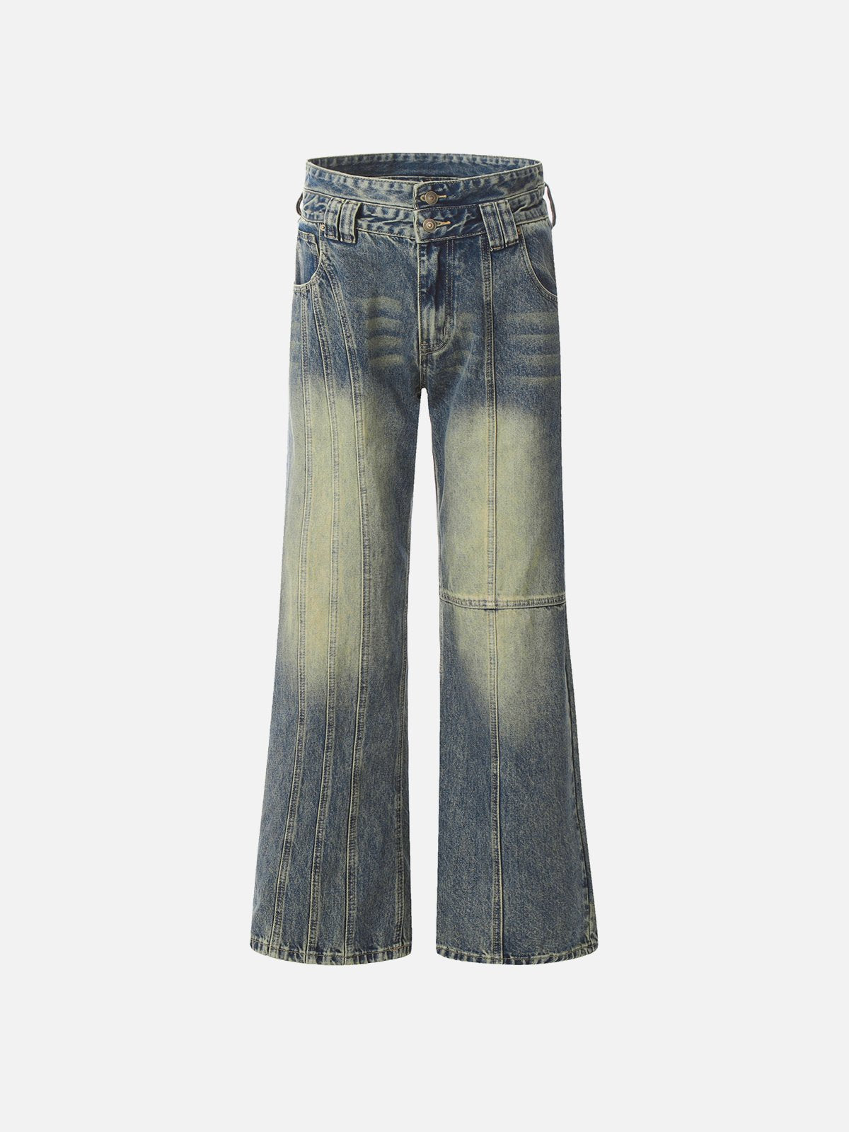 NEV Deconstructive Washed Jeans