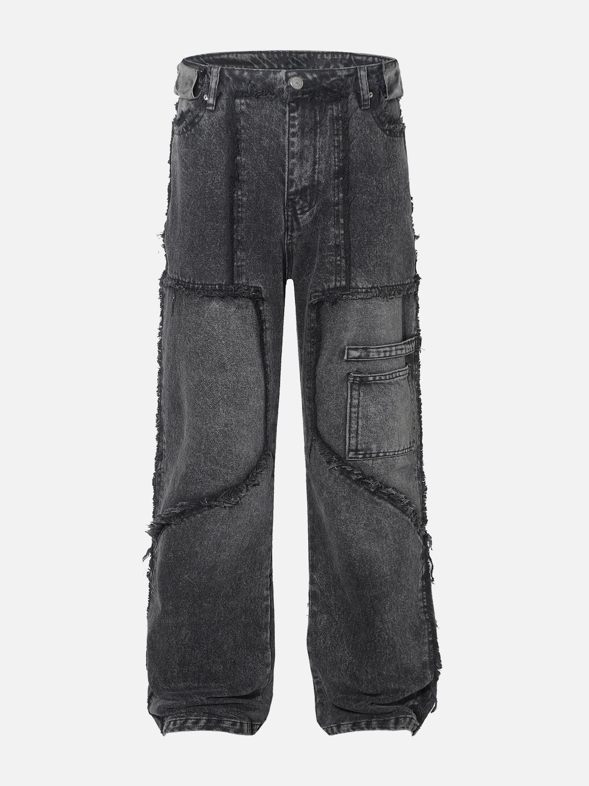 NEV Fringe Washed Jeans