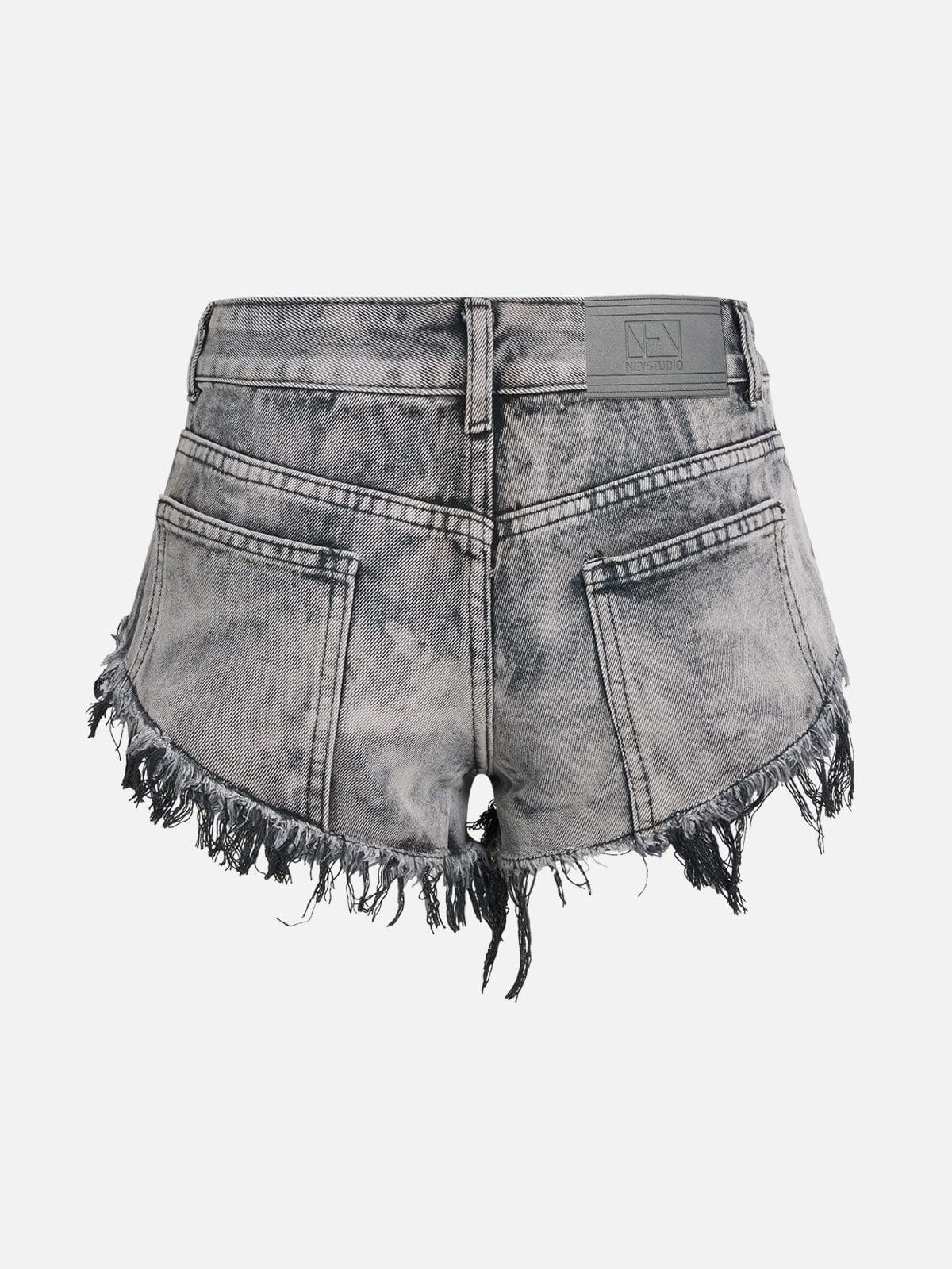 NEV Fringe Washed Shorts