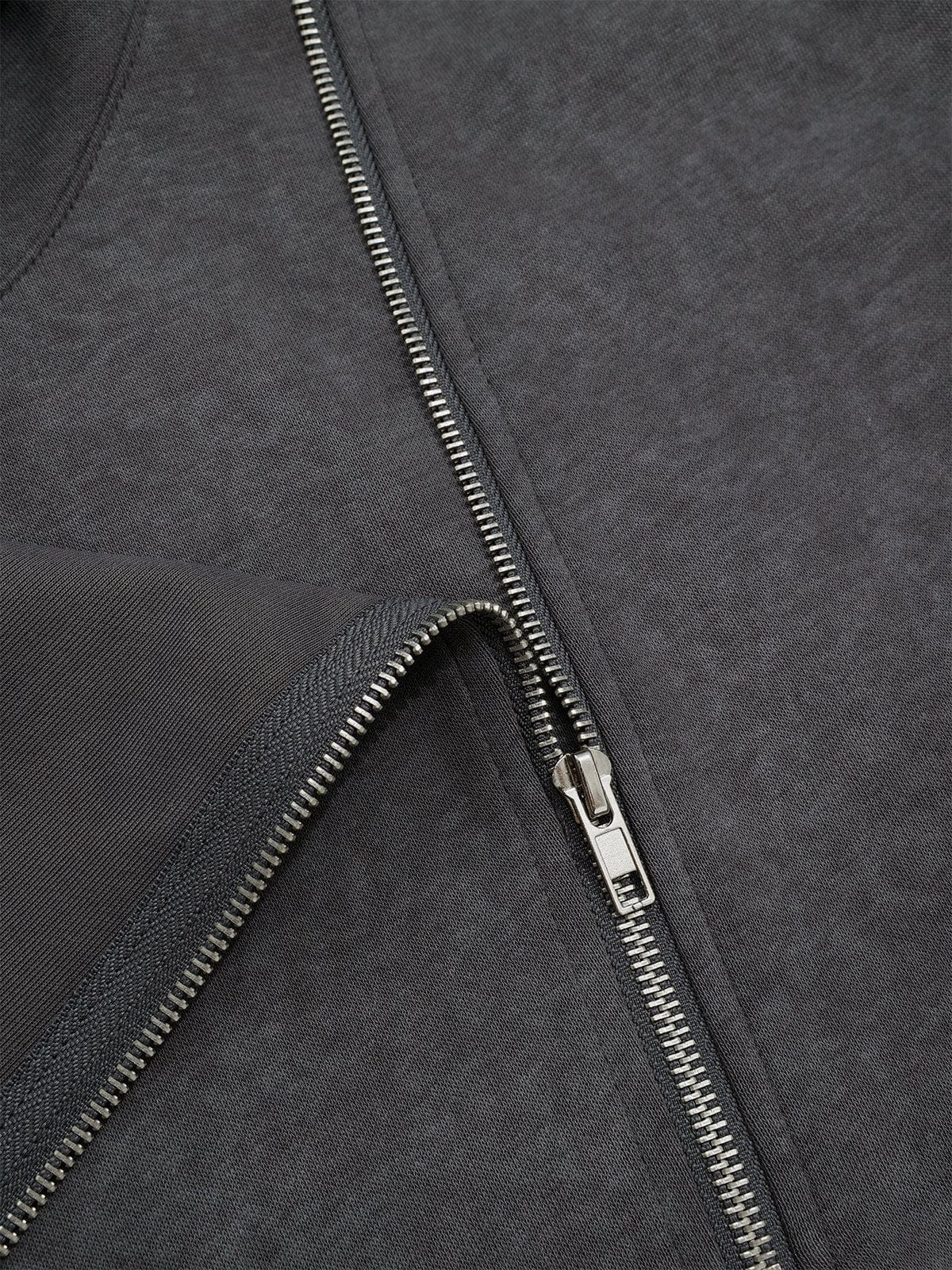 [Eye Of Moon] NEV Zip Up Patchwork Hoodie