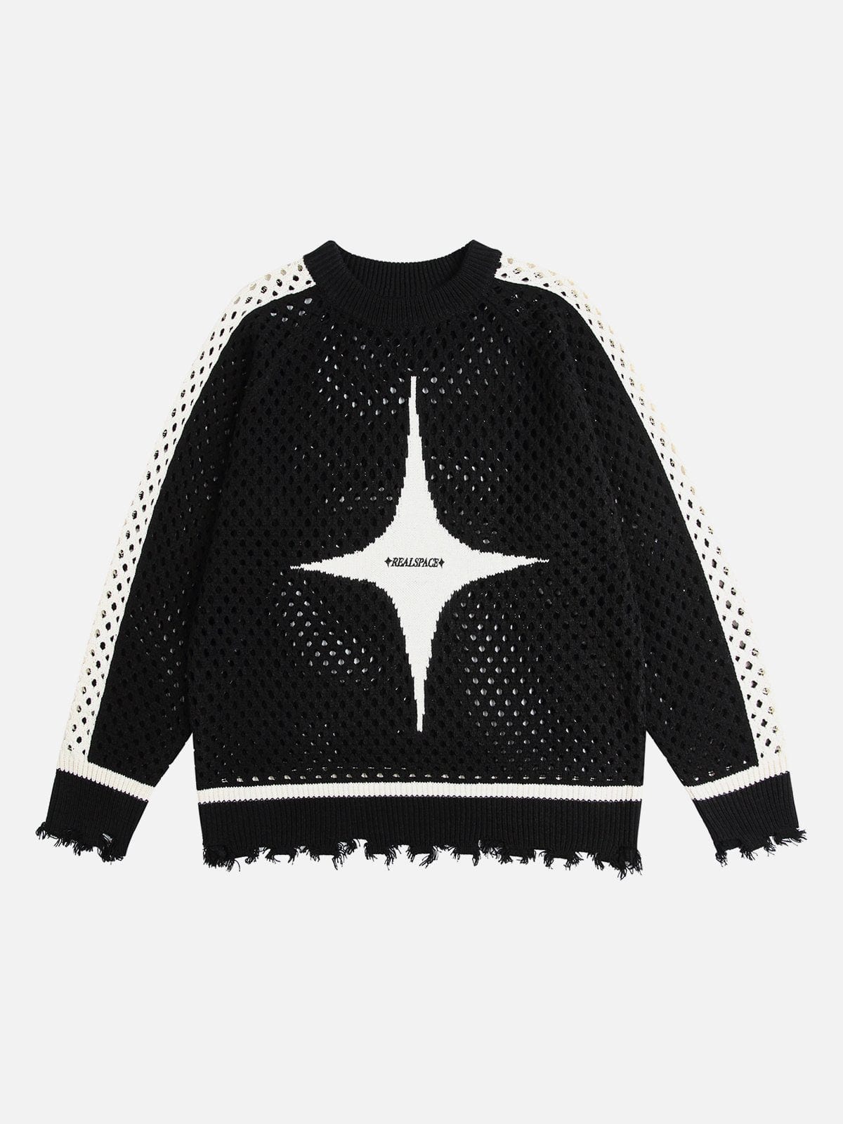 NEV Hollow Fabric Star Sweatshirt