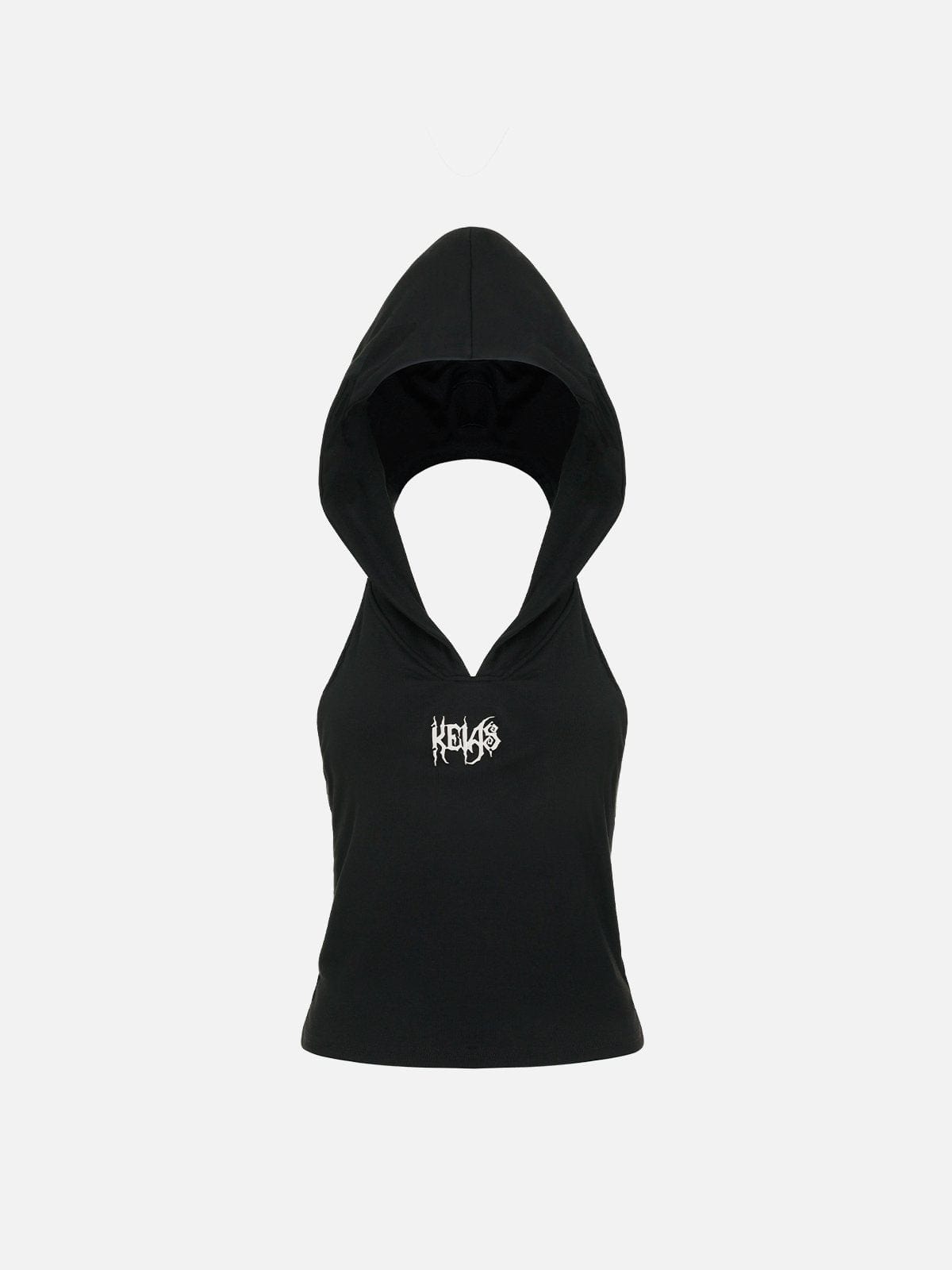 NEV Detachable Sleeve Hooded Tank Top