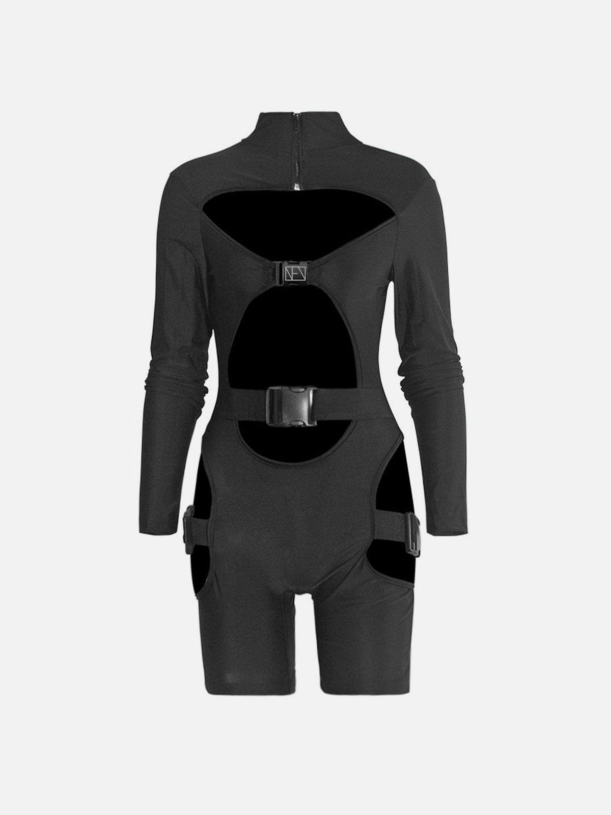 NEV Cut-Out Buckle Bodysuit