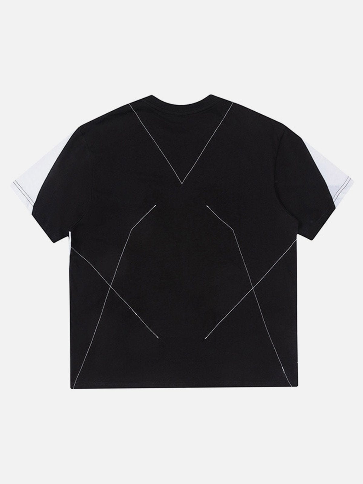 NEV Patchwork Color Blocking Tee