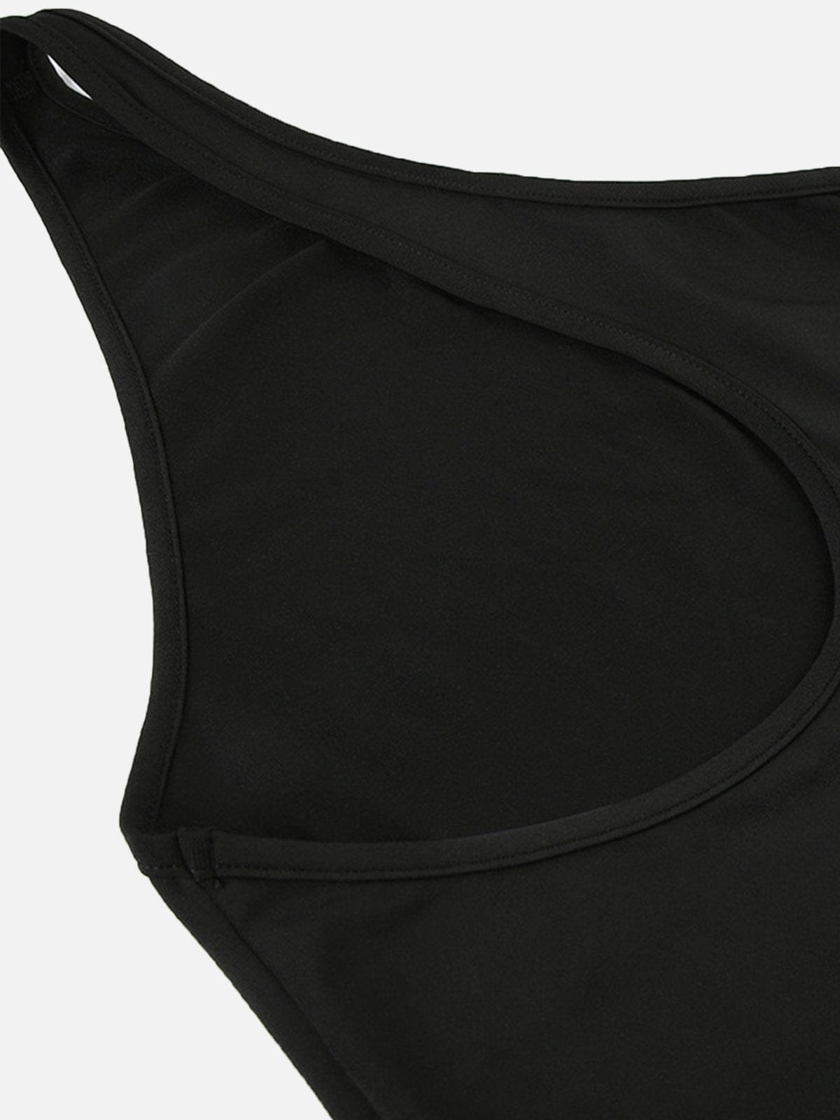 NEV Sleeveless Back Cutout Bodysuit
