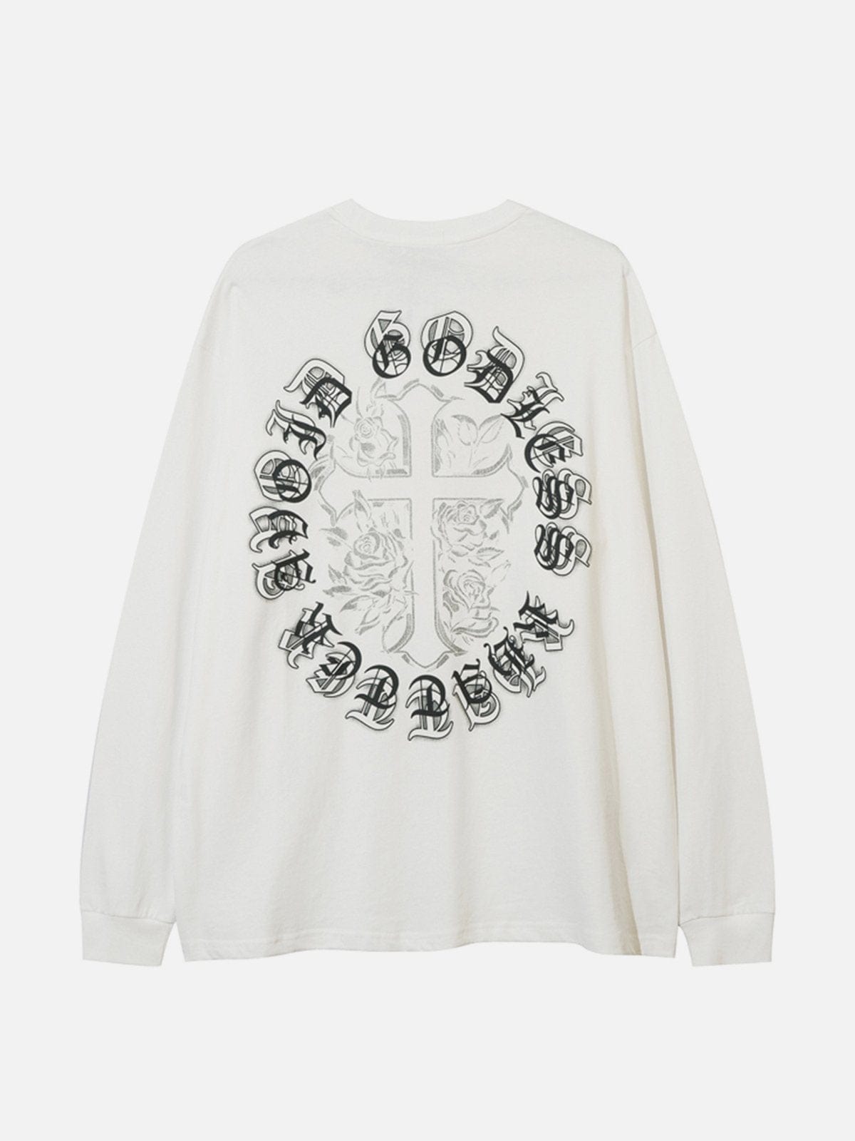 NEV Chain Cross-Print Sweatshirt