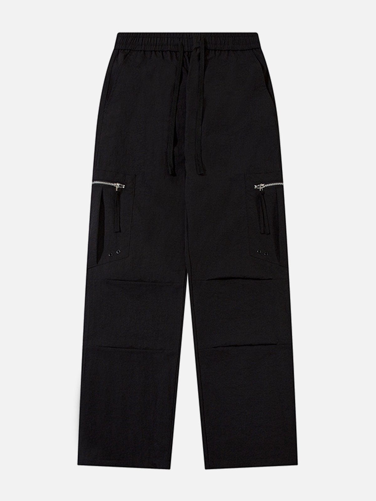 NEV Zippered Drawstring Waterproof Pants