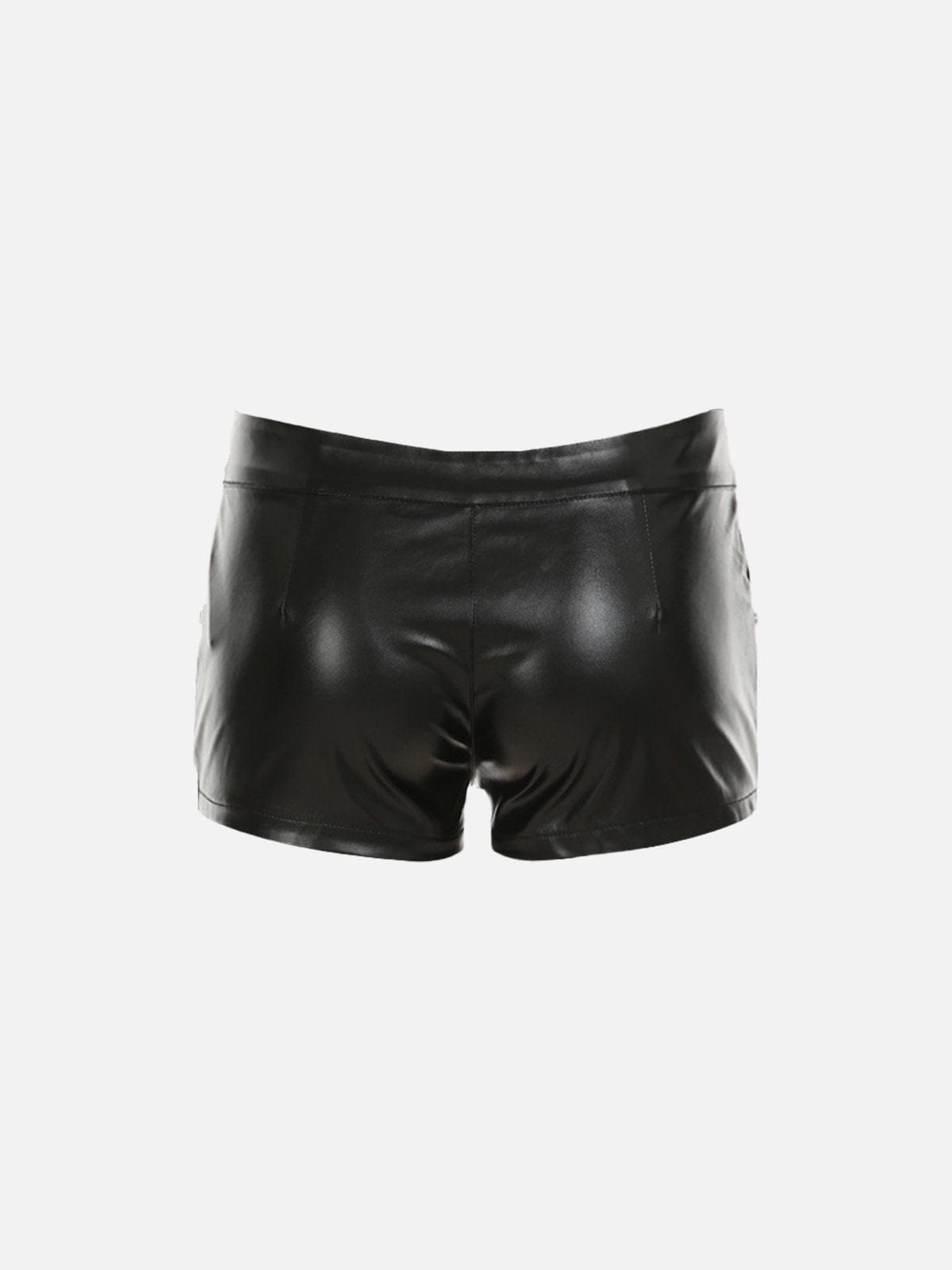 NEV Rivet Faux Leather Shorts