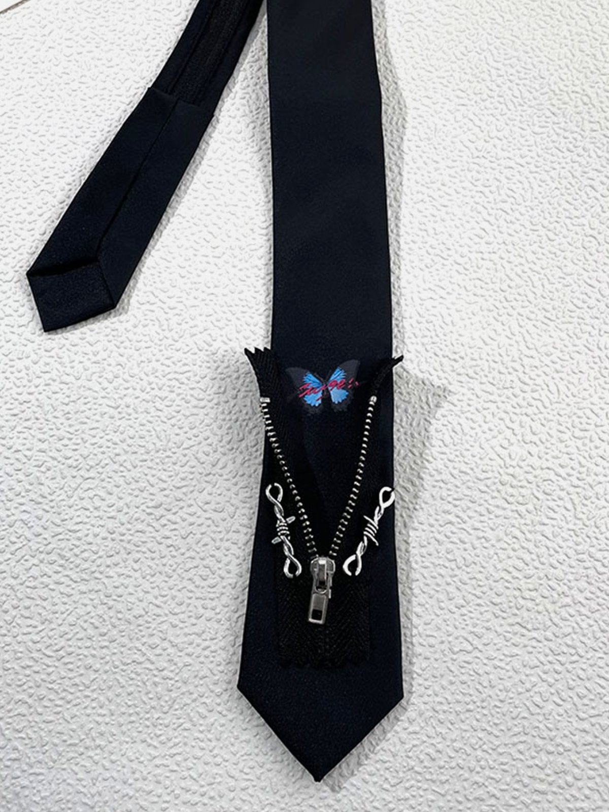 NEV Zip Up Decoration Tie