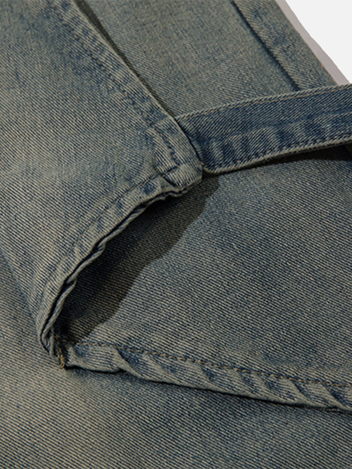 NEV Symmetrical Panel Button-Down Jeans