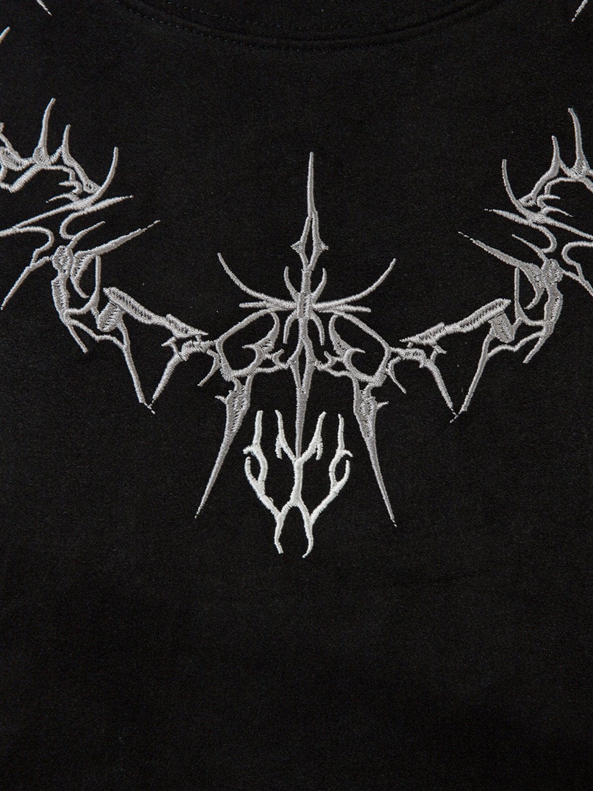 NEV Thorns Embroidered Washed Vest