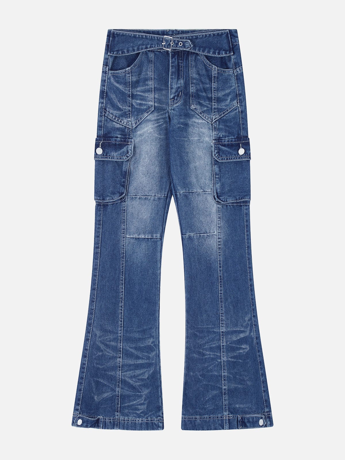 NEV Multi Pocket Wrinkle Jeans