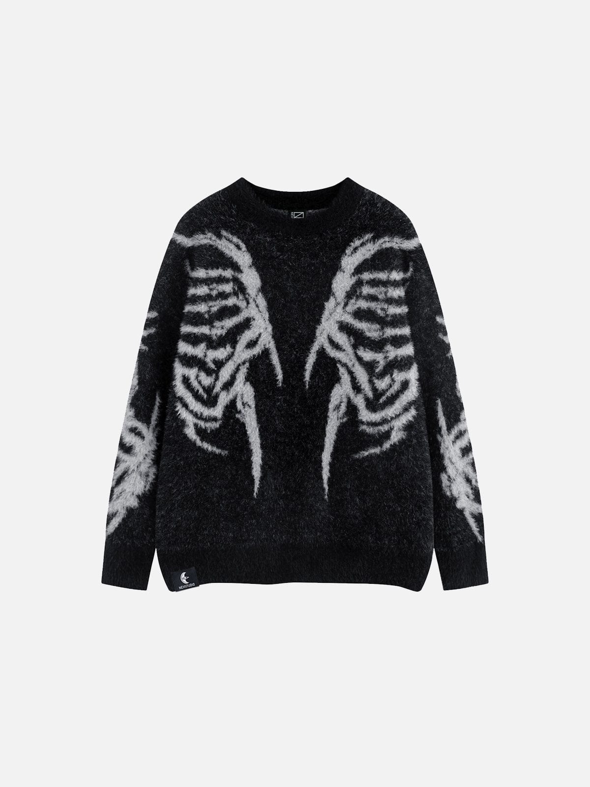 NEV Skeleton Jacquard Sweater