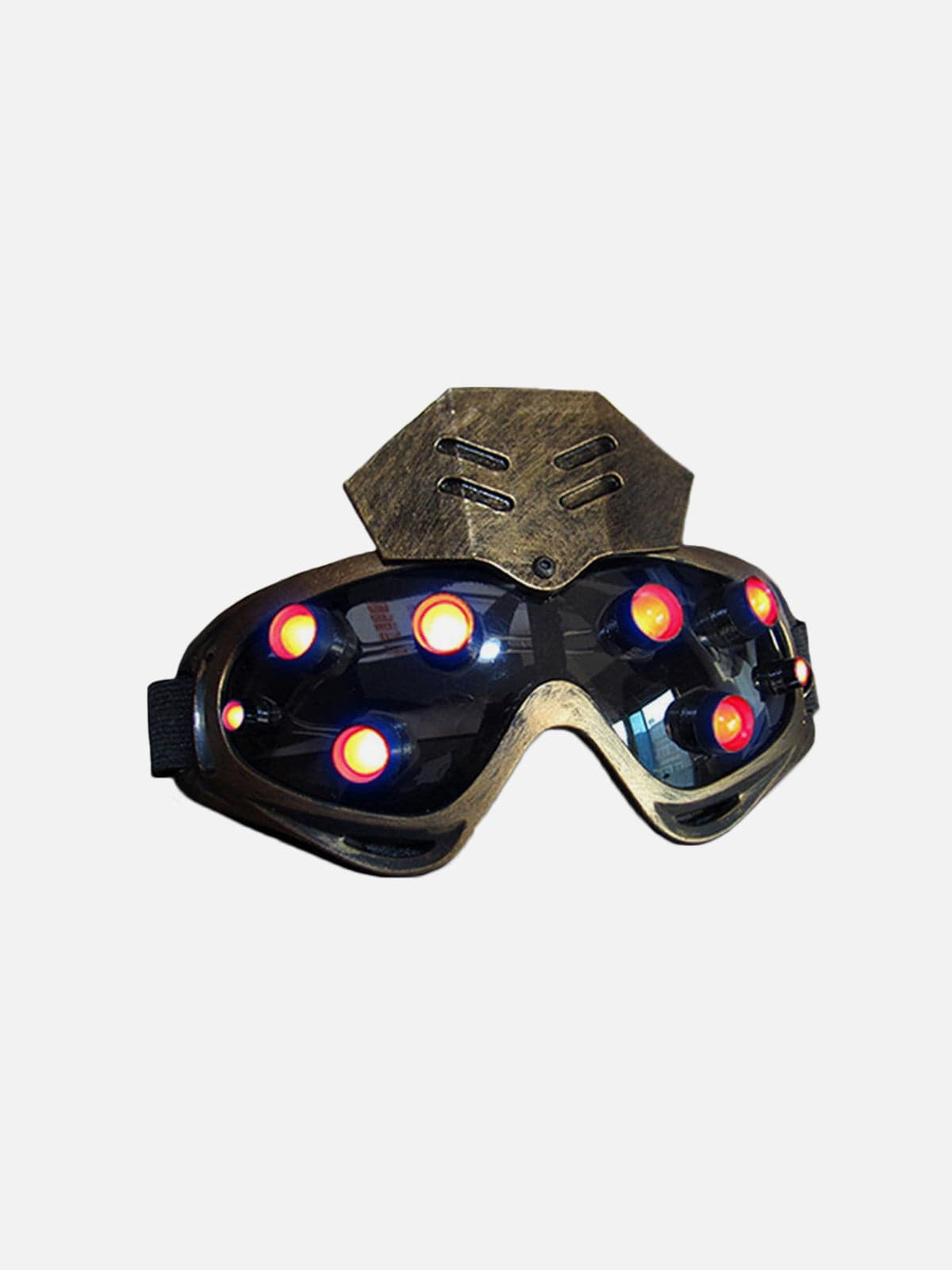NEV Cyberpunk Mechanical Sci-fi Steam Glow Mask