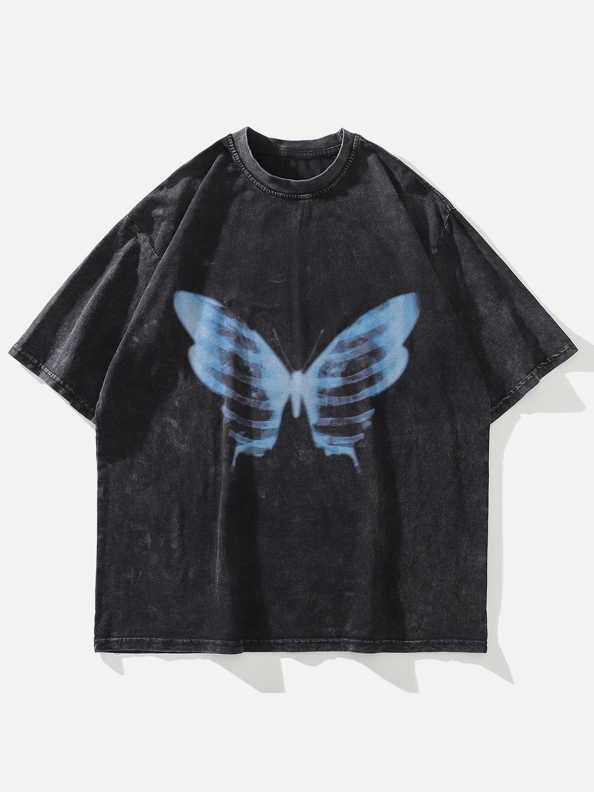 NEV Bone Butterfly Washed Graphic Tee
