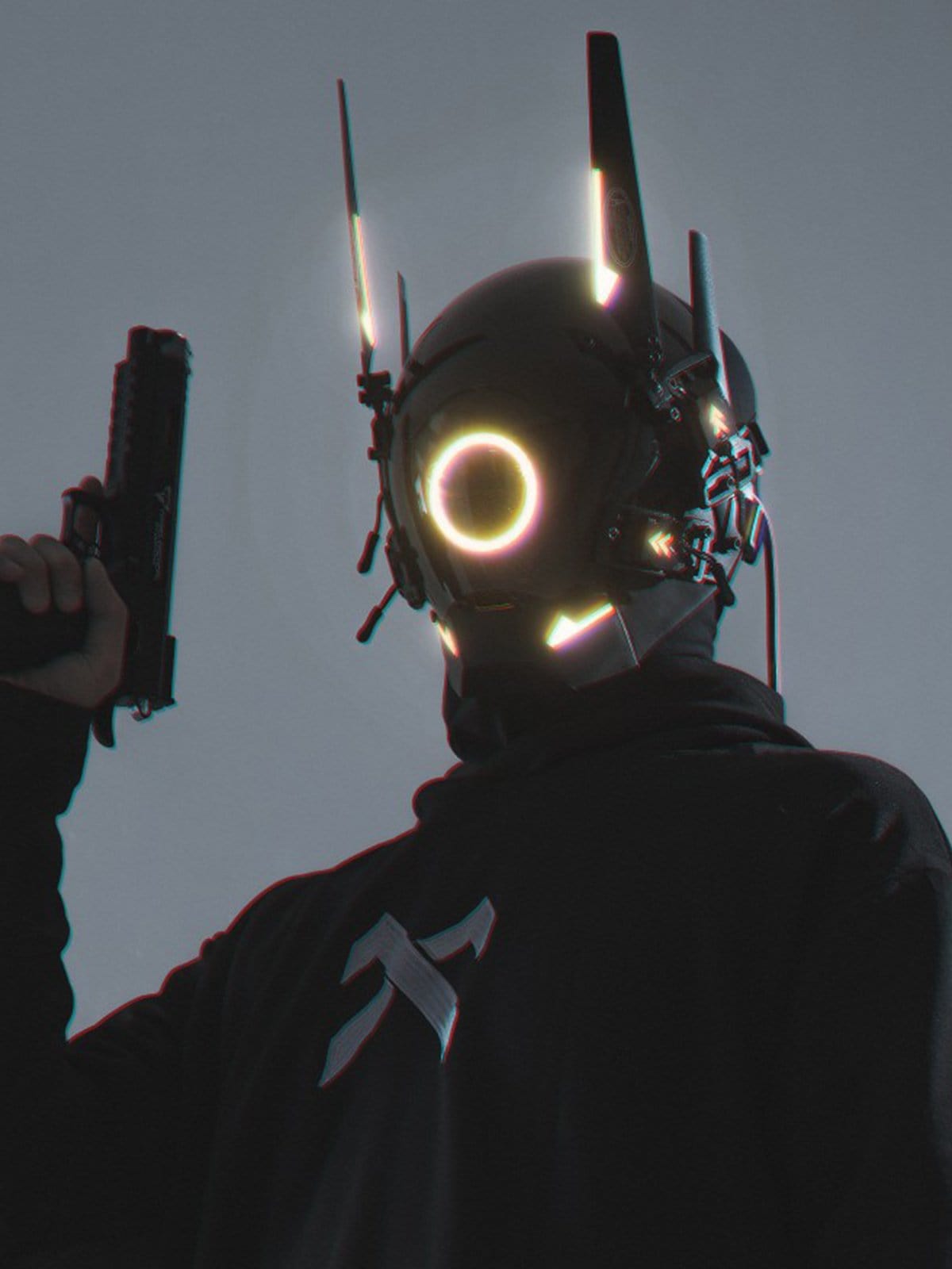 [Advanced Series] Cyberpunk Glowing Circle Mask