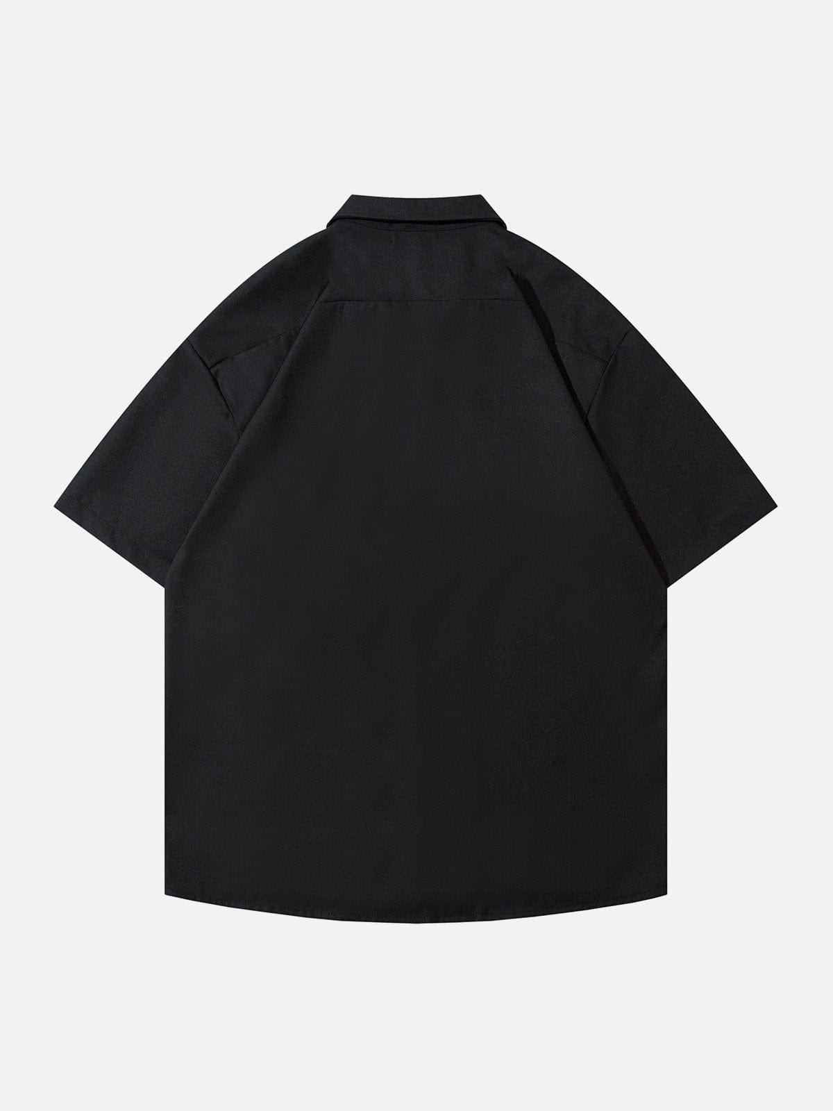 NEV Detachable Tie Short Sleeve Shirt